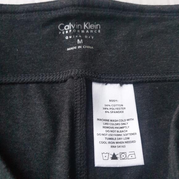 CK Performance Dark Grey Quick Dry Active Straight Wide Leg Yoga Pant Boot Cut M - Picture 13 of 16
